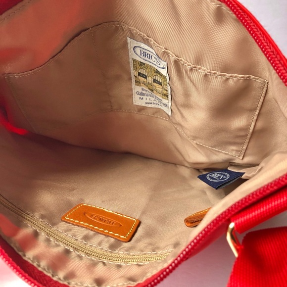 BRIC’S red nylon crossbody EUC - Picture 5 of 12